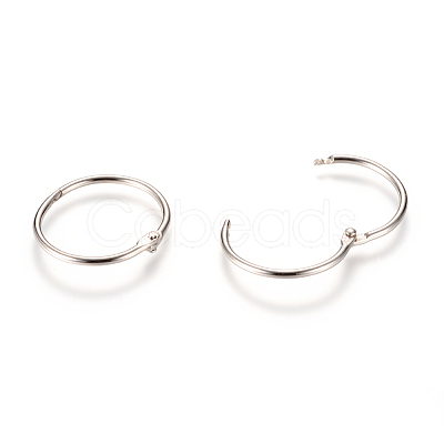 Iron Loose Leaf Book Binder Hinged Rings LS-X-IFIN-T004-03P-1