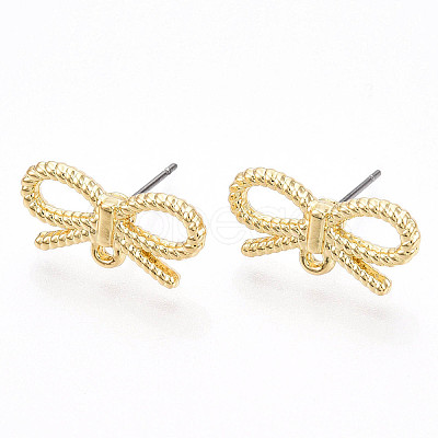 Alloy Ear Studs MAK-T011-01G-1