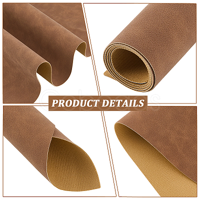 1 Sheet Rectangle PU Leather Fabric DIY-CL0001-51B-1