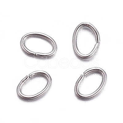 Tarnish Resistant 304 Stainless Steel Open Jump Rings STAS-F221-40P-E-1