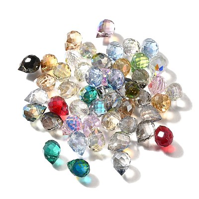 Transparent Glass Pendants GLAA-P070-A-1