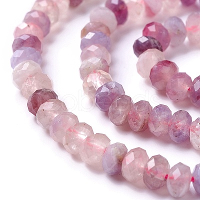 Natural Plum Blossom Tourmaline Beads Strands X-G-G991-B02-1