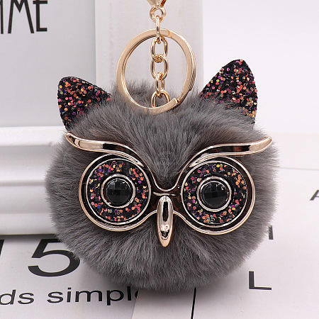 Pom Pom Ball Keychain KEYC-PW0002-033N-1