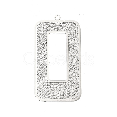 Rack Plating Brass Filigree Pendants KKC-K001-11P-1