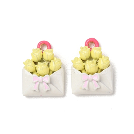 Alloy Enamel Pendants AL-CBAA1B9-06G-01-1