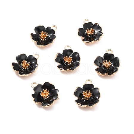Alloy Enamel Pendants ENAM-E361-01KCG-02-1