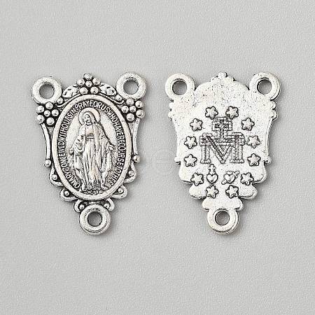 Zinc Alloy Chandelier Component Links FIND-WH20007-101A-AS-1