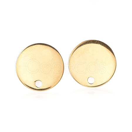 304 Stainless Steel Stud Earring Findings STAS-Q223-08B-1