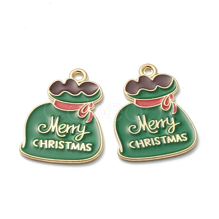 Alloy Enamel Pendants X-ENAM-J649-31LG-A-1