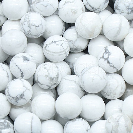 Natural Howlite Crystal Ball PW-WG45243-06-1