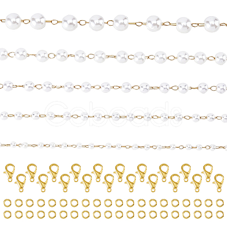 DIY Chain Necklace/Bracelets Kits DIY-HS0002-43G-1