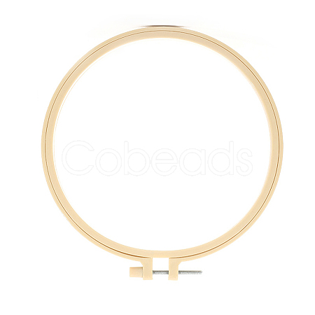 Plastic Imitation Bamboo Cross Stitch Embroidery Hoops PW23031391745-1