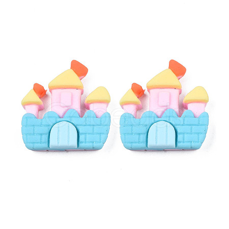 Opaque Resin Cabochons CRES-S308-068-1