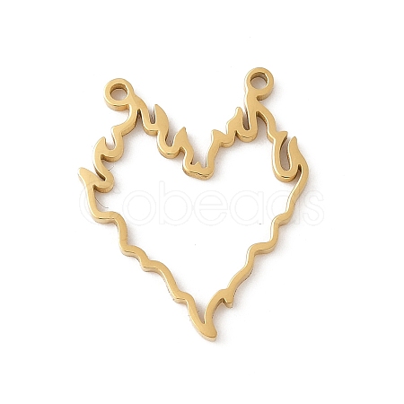 304 Stainless Steel Pendants STAS-G355-10G-1