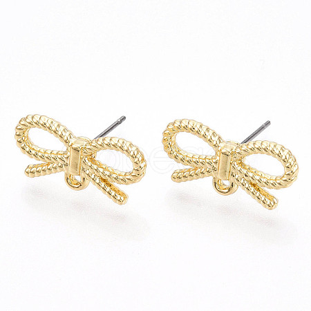 Alloy Ear Studs MAK-T011-01G-1