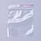 Zip Lock Bags, Resealable Bags, Top Seal, Self Seal Bag Bags, Clear, 25x17cm, Unilateral Thickness: 2.3 Mil(0.06mm)