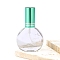 15ml Round Glass Spray Bottles, Fine Mist Atomizer, Refillable Bottle, Spring Green, 4.3x2.2x7cm, Capacity: 15ml(0.51fl. oz)