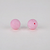 Round Silicone Focal Beads SI-JX0046A-56-2