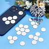 300Pcs Acrylic Self Adhesive Mirror Mosaic Tiles AJEW-PH0011-55-2