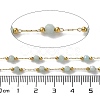 Ion Plating(IP) Real 18K Gold Plated 316 Stainless Steel Paperclip Chains AJEW-Z026-03D-3