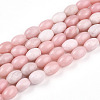 Natural Pink Opal Beads Strands G-N346-02B-09-2