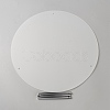 Acrylic Round Dessert Display Easels ODIS-WH0030-262C-2