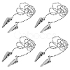 Iron Napkin Clip AJEW-CA00011-1