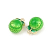 Brass Enamel Pendants KK-CBA6818-12G-2