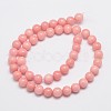 Natural Malaysia Jade Beads Strands G-A146-8mm-B08-4
