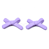 Spray Painted Acrylic Beads OACR-N015-014-B01-3