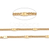 3.28 Feet Ion Plating(IP) 304 Stainless Steel Figaro Chains X-CHS-N002-03G-2