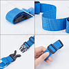 4Pcs 4 Style Nylon Adjustable Add-A-Bag Luggage Strap & Polyester Luggage Straps FIND-PH0007-06-WH-6
