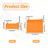 2Pcs 2 Styles Wool Felt Bag Organizer Inserts FIND-WR0007-26D-2