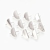 Brass Stud Earring Findings LS-KK-P160-06P-NF-1