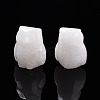 Natural Quartz Crystal Owl Display Decorations G-N345-04A-2