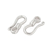 925 Sterling Silver Hook Clasps STER-S012-03A-P-2