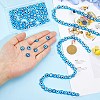4 Strands Handmade Lampwork Beads Strands LAMP-HS0001-09-3