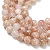 Natural Pink Morganite Beads Strands G-H335-B01-8mm-4