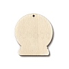 Single Face Printed Wood Pendants WOOD-H102-02B-3
