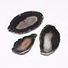 Natural Agate Pendants G-F428-A-08-1