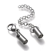 Tarnish Resistant 304 Stainless Steel Curb Chain Extender STAS-K195-29P-04-2