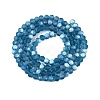 Transparent Glass Beads Strands EGLA-A044-T3mm-MB27-3