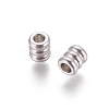 Non-Tarnish 202 Stainless Steel Beads X-STAS-F205-08P-2