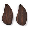 Natural Wenge Wood Pendants WOOD-T023-87-2