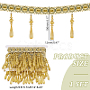 5.6~5.7M Polyester Fringe Lace Trims SRIB-GA0001-06-2