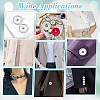 20Pcs 4 Styles 4-Hole Zinc Alloy Buttons BUTT-NB0002-12P-5