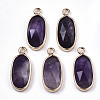Natural & Synthetic Mixed Gemstone Pendants G-N326-45-2