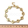 12 Constellations 304 Stainless Steel Link Chain Bracelets BJEW-I239-01G-03-5