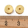 Rack Plating Brass Micro Pave Cubic Zirconia Beads KK-U030-27G-04-2