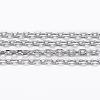 Tarnish Resistant 304 Stainless Steel Cable Chains CHS-H009-02P-1